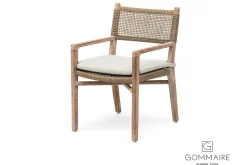 Stuhl Sitzkissen Fiona Outdoor grau