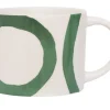 Tasse Tazza dunkelgrün D 10,5 cm