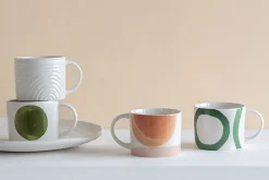 Tasse Tazza orange D 10,5cm