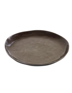 Teller Pure by Pascale Naessens rund gross grau