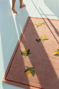 Teppich Lemon 140*180 cm rosa