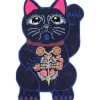 Teppich Lucky Cat blau