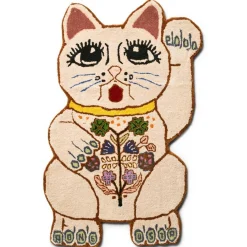 Teppich Lucky Cat creme