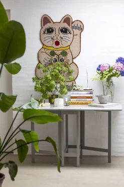 Teppich Lucky Cat creme