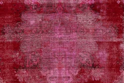 Teppich Unikat Vintage pink 234*143*09 cm