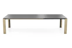 Terra Ausziehtisch Keramik Holzbeine