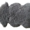 Tibetanisches Lammfell grau B 80 cm