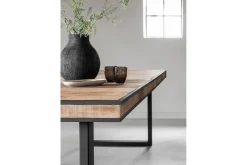 Tisch Cosmo Teak Metall 225 x 100 cm