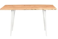 Tischbeine Pin Metall weiss 4er Set