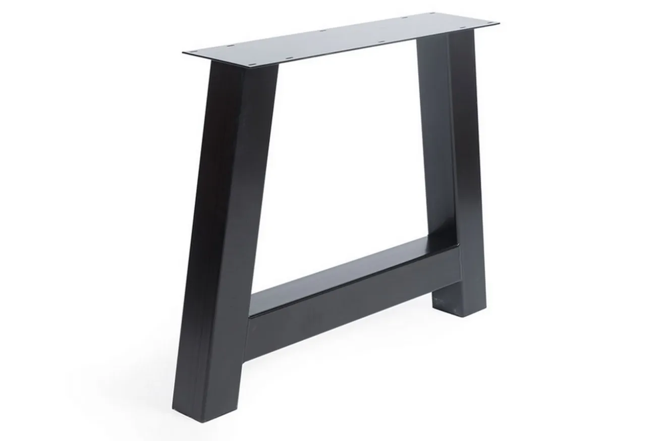Tischgestell A Metall schwarz 2er Set