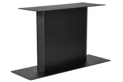 Tischgestell Luxor Mittelfuss Stahl schwarz