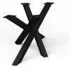 Tischgestell Mikado Metall schwarz