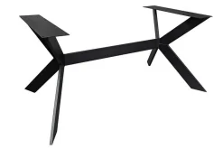 Tischgestell Rex Long Metall schwarz