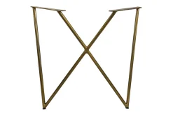 Tischgestell Tris Set messing