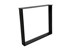 Tischgestell U Metall schwarz 2er Set