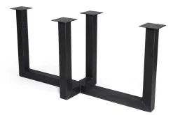 Tischgestell "U-lang" Stahl B 160 cm