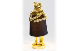Tischlampe Affe gold