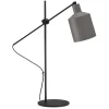 Tischlampe Boo grau schwarz