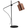 Tischlampe Boo matt schwarz kupfer