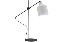 Tischlampe Boo matt schwarz weiß