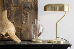 Tischlampe Eclipse Messing