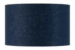 Tischlampe Kilimanjaro Bambus Textil blau