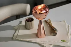 Tischlampe Melt Kupfer