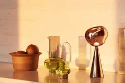 Tischlampe Melt Kupfer