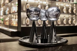 Tischlampe Melt Silber