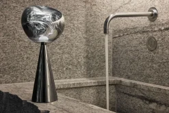 Tischlampe Melt Silber