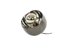 Tischlampe schwarz nickel M