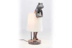 Tischleuchte Animal Frog grau h 58 cm