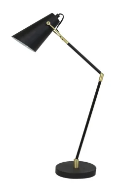 Tischleuchte Borre schwarz h 89,5 cm