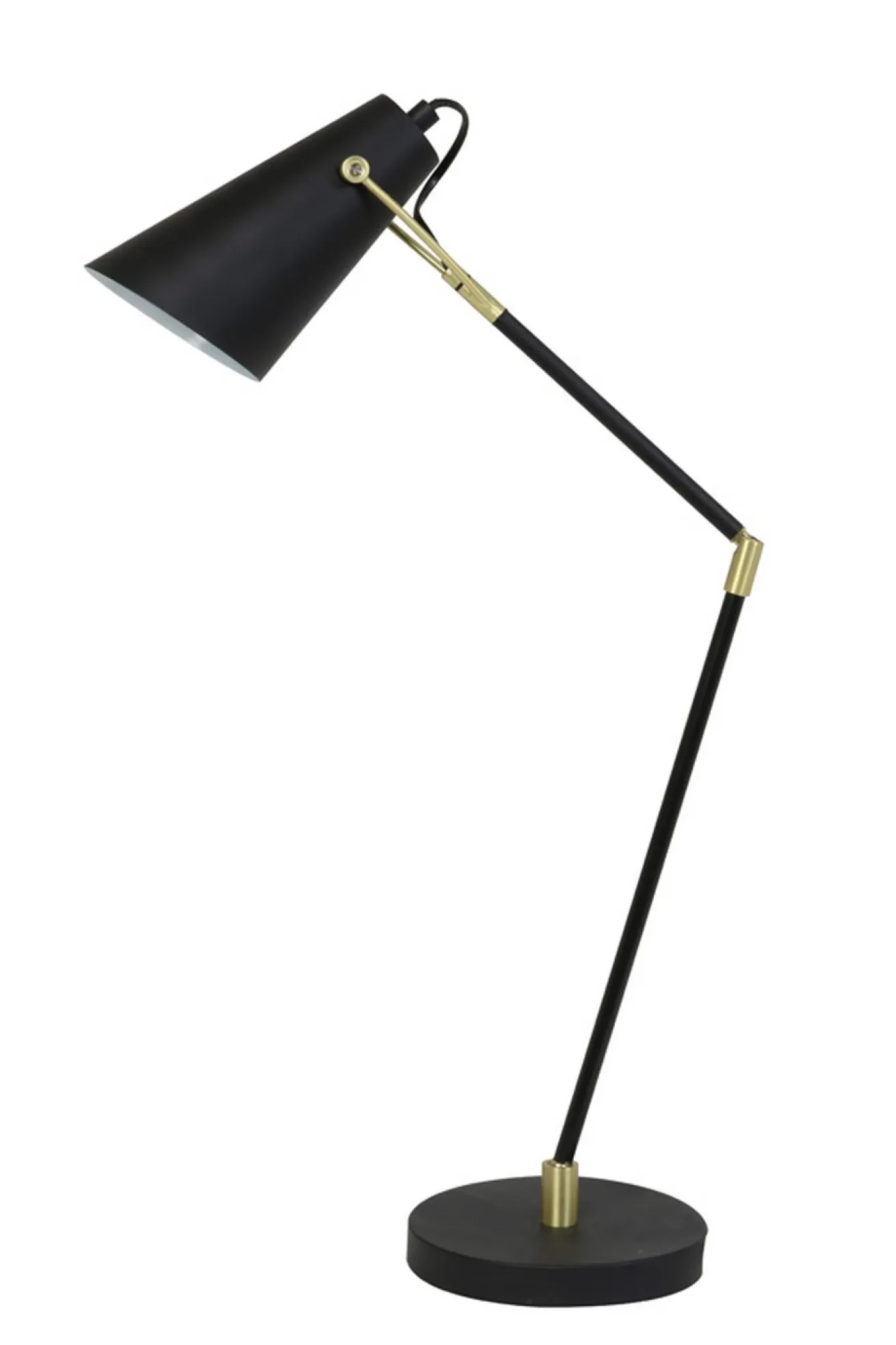 Tischleuchte Borre schwarz h 89,5 cm