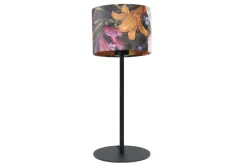Tischleuchte Vera Samt flower H 55 cm