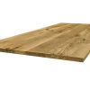 Tischplatte 3 cm Asteiche massiv gerade Kante ab 60 cm konfigurierbar