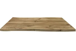 Tischplatte 6,5 cm Asteiche massiv organische Kante ab 60 cm konfigurierbar