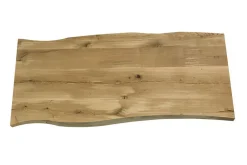 Tischplatte 4 cm Asteiche massiv organische Kante extrem ab 60 cm konfigurierbar