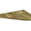 Tischplatte 6,5 cm astige Eiche massiv schweizer Kante extrem ab 60 cm konfigurierbar