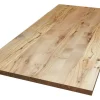 Tischplatte 4 cm astige Wildbuche massiv gerade Kante ab 60 cm konfigurierbar