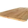 Tischplatte 8 cm Wildbuche massiv schweizer Kante extrem ab 60 x 50 cm konfigurierbar