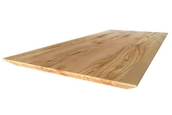 Tischplatte 8 cm Wildbuche massiv schweizer Kante extrem ab 60 x 50 cm konfigurierbar