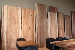 Tischplatte 6 Eiche massiv organische Kante ab 160 cm konfigurierbar