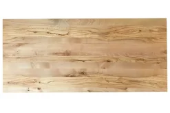 Tischplatte 8 Massivholz astige Wildbuche aufgedoppelt ab 60 cm konfigurierbar