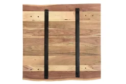 Tischplatte Akazie massiv B 80 cm
