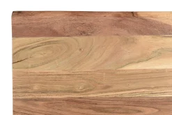 Tischplatte Akazie massiv B 80 cm