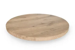 Tischplatte Eiche Eiche massiv rund 60
