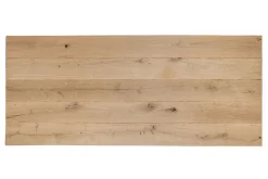 Tischplatte Eiche gerade Kante gebürstet 160