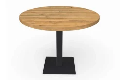 Tischplatte Eiche massiv rund 80