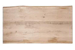 Tischplatte Eiche natürliche Baumkante 160*80 cm